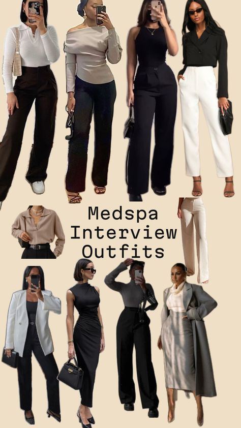 Interview Outfit Ideas, Interview Outfits, Interview Outfit, Med Spa, Interview, Outfit Ideas, Spa