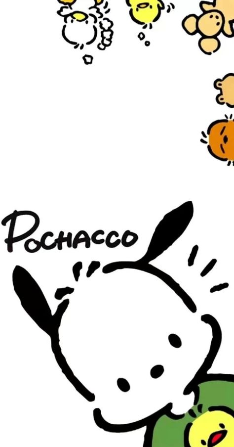 Pocchaco Wallpaper Iphone, Pochacco Black And White, Pochacco Wallpaper Desktop, Pochacco Wallpaper Iphone, Pochacco Wallpaper, Paper Flower Printable Templates, Walpaper Hello Kitty, Note Pad Design, Lion Wallpaper