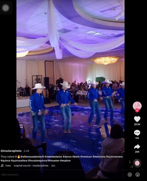 Royal Blue Chambelanes Outfits Vaquero, Blue Chambelanes Outfits, Royal Blue Chambelanes Outfits, Ariat Outfits, Charro Quinceanera Ideas, Chambelanes Outfits, Surprise Dance Outfits, Royal Blue Quince, Charro Quinceanera