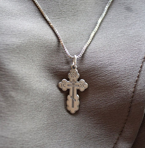 Sterling Silver Orthodox Cross Pendant Necklace - Orthodox Cross Necklace Silver - Dainty Baptism Communion Cross - Silver Cross Pendant
ZoeyReedDesigns Orthodox Cross Necklace, Look Rich, Faith Hope And Love, Orthodox Cross, The Holy Trinity, Eastern Orthodox, Silver Cross Pendant, Holy Trinity, Cross Pendant Necklace