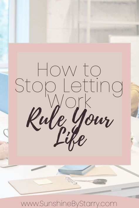 While having a strong work ethic is an amazing thing, it is important to remember that work life balance matters too. This helps you to avoid burnout and live a more fulfilling life outside of work! Follow the link for tips on managing work life balance and how to stop letting work rule your life. How To Let Things Go At Work, How To Balance Work And Life, Work To Live Or Live To Work, Work Home Balance, How To Leave Work At Work, Life Outside Of Work, Balancing Work And Life, How To Balance Work And Home Life, Work To Live