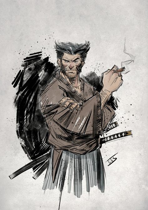 Wolverine Samurai, Wolverine And Storm, Small Soldiers, Wolverine Art, Pet Sematary, Fire Book, Logan Wolverine, Superhero Comic, Xmen