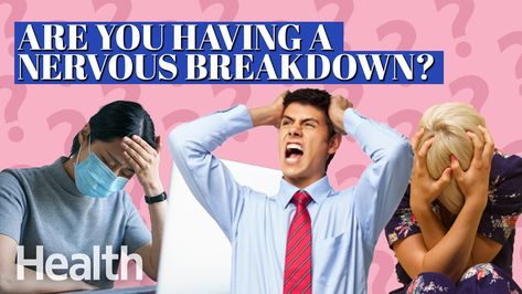 What Is a Nervous Breakdown? Symptoms, Causes, Treatments | Health.com Nervous Breakdown Symptoms, Extreme Tiredness, Psychological Help, Bad Breakup, Nervous Breakdown, Stomach Ache, Physical Pain, Signs And Symptoms, Coping Mechanisms