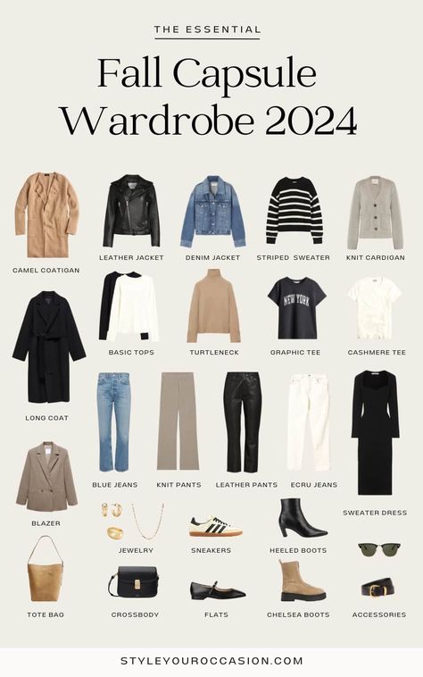 Fall Outfits Women Minimalist, Dark Neutral Outfit Ideas, Two Week Capsule Wardrobe Fall, Transitional Capsule Wardrobe, Simple Fall Capsule Wardrobe, Work Outfit Staples, Autumn Outfit Inspo Aesthetic Casual, Neutral Capsule Wardrobe Minimal Chic, Women’s Fall Wardrobe Capsule