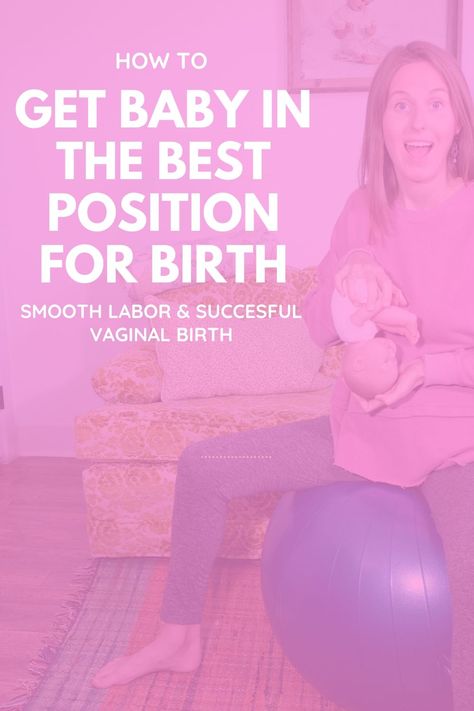 There are some important steps to take so you can get your baby in the best position for birth. Focus on your posture to help baby get in a good position, make sure you engage your body by moving around, and discuss prenatal chiropractic care with your health care provider... more in the post.  #birthpostitions #naturalbirth Prepare For Labor, Baby Ready, Birth Labor, Body Posture, Chiropractic Care, Pregnancy Symptoms, Natural Birth, Pregnancy Birth, At Home Exercises