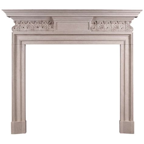 Fluted Stone Fireplace, Fluted Cast Stone Fireplace, Victorian Marble Fireplace Surround, Walnut Fireplace Surround Antique, Carved Stone Fireplace, Marble Pillar, Fireplace Mantel Surrounds, Mandir Design, Mantel Surround