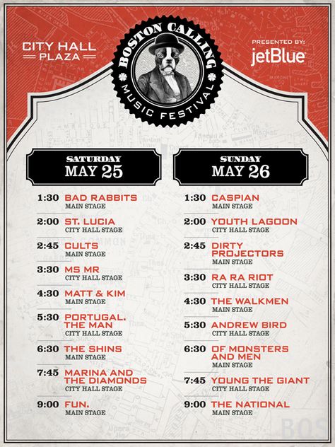 Boston Calling 2013 Schedule Festival Schedule, Boston Calling, Concert Schedule, The Strokes, Music Festivals, Foo Fighters, Music Festival, This Weekend, Boston