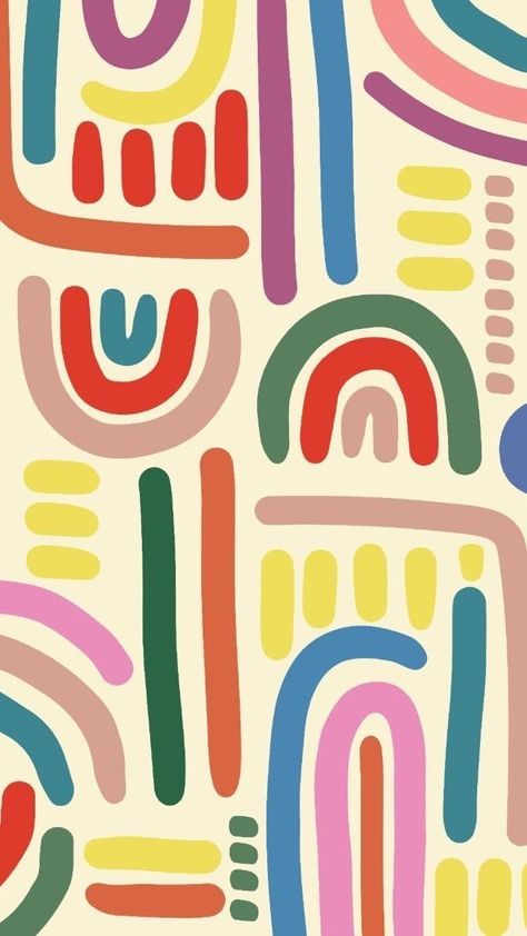 Arte Aesthetic, Retro Art Prints, Wallpapers Phone, Pattern Design Inspiration, Abstract Pattern Design, Wallpapers For Iphone, Art Idea, Illustration Painting, Artist Drawing