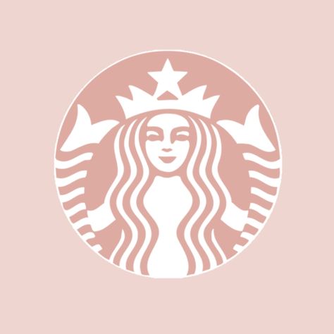 Starbucks Widget Icon, Starbucks Icon Aesthetic, App Icon Starbucks, Valentines Homescreen, Starbucks App Icon, Aesthetic Icons For Apps Pink Phone, Starbucks Icon, Couple Iphone, Ipad Icons