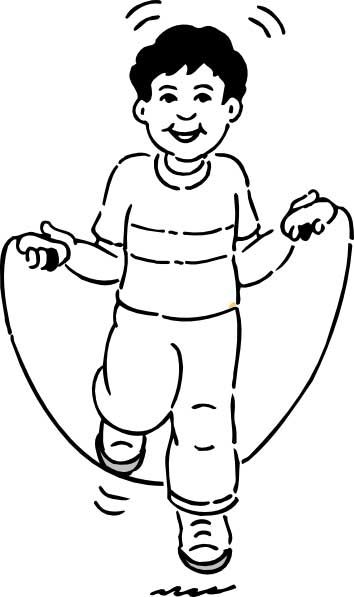 This coloring page for kids features an excited looking boy enjoying some jump rope fun. Preschool Counting Worksheets, Developmental Delays, Free Coloring Sheets, Coloring Tutorial, Jump Rope, Free Printable Coloring, Free Printable Coloring Pages, Coloring Pictures, Free Kids