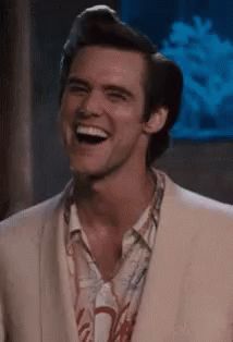 Ace Ventura Yup GIF - AceVentura Yup Laugh - Discover & Share GIFs Well Done Gif, Jim Carrey Funny, Funny Faces Images, Ace Ventura Pet Detective, Pet Detective, Ace Ventura, Jim Carrey, Gif Pictures, Reaction Gifs