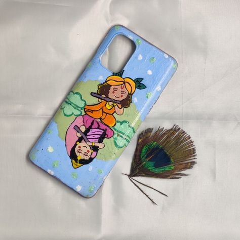 Radha Krishna Phone Cover, Krishna Phone Cover, Diy Cases, Art Stories, Drawing Kids, Diy Case, Diy Iphone Case, Mobile Cover, Feeling Pictures