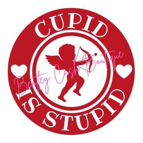 Cotton Headed Ninny Muggins, Cupid Love, Valentines Day Svg, Valentines Svg, Cricut Ideas, Digital Download Etsy, Cricut Design, Drawing And Illustration, Not Available