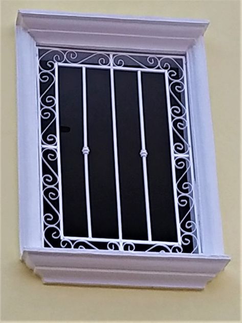 I based my window guard on the example from reshetki.kh.ua Thank you very much for your excellent design. Wrought Iron Window, Window Guard, Iron Windows, Flatware Tray, Wrought Iron, Design