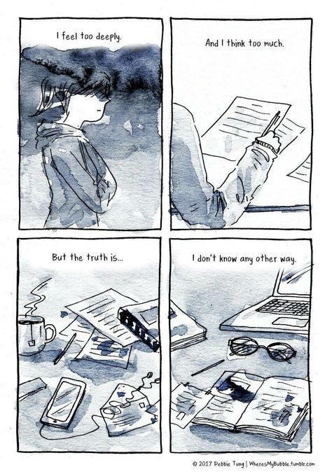 Debbie Tung, The Way I Am, Introvert Problems, Bd Comics, Super Quotes, Ideas Quotes, Trendy Quotes, New Quotes, Infp