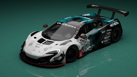 Racing Car Design Ideas, Car Design Ideas, Mclaren 650s Gt3, Race Livery, Mclaren Gt, Matte Cars, Car Liveries, Smart Roadster, Livery Design