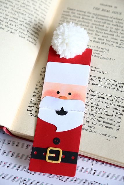 santa bookmarks {Waffle Flower guest designing} Christmas Bookmarks, Diy Santa, Giving Day, Bookmark Craft, Cute Bookmarks, Bookmark Gifts, 2023 Christmas, For My Friend, Christmas 2023