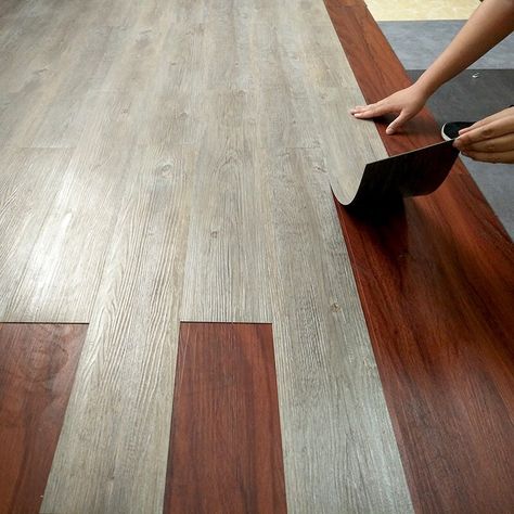 Vinyl Flooring Tile, Raised Floor, Flooring Vinyl, Interior House Colors, Lvt Flooring, Pvc Flooring, Wooden Planks, Modern Urban, Vinyl Tile