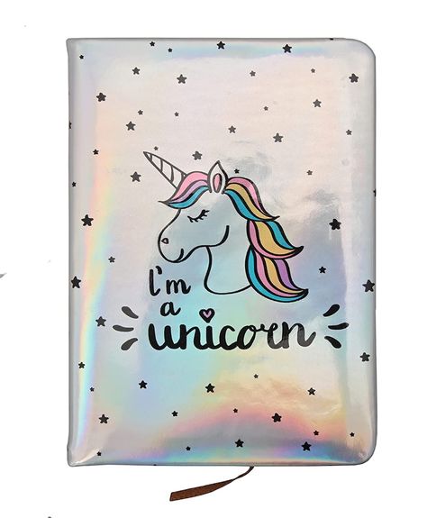 Crackles Metallic Magical Unicorn Rainbow Holographic Premium Diary for Girls Diary /Unicorn Diary/Pocket Diary (Pack of 1, Assorted Colours) : Amazon.in: Office Products Unicorn Diary, Diary For Girls, Unicorn Accessories, Pocket Diary, Rainbow Holographic, Girls Diary, Navidad Diy, Diary Ideas, Hand Embroidery Flowers