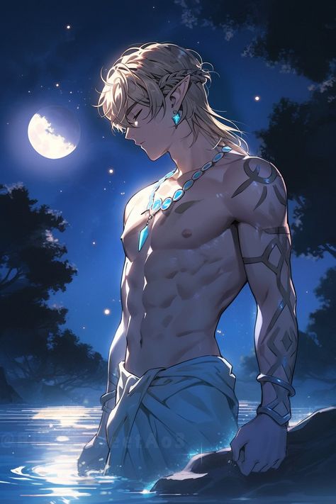 Elf Oc Male, Male Elf Art, Link Fan Art, Oc Pictures, Elf Boy, Dnd Elves, Male Elf, Elf Man, Elf Characters