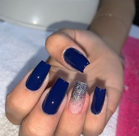 Nails Azul, Blue Acrylic Nails, Her Nails, Long Acrylic Nails Coffin, Acrylic Nails Coffin Short, Square Acrylic Nails, Fire Nails, Dream Nails, Chic Nails