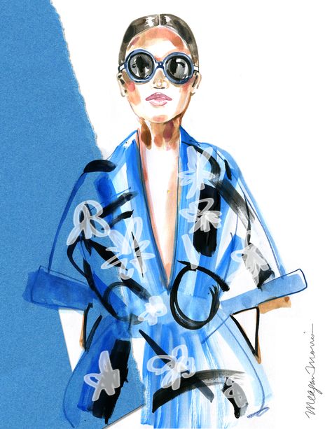 New York Fashion Week - Live Illustrations for The Style Line Gestural Painting, Fashion Sketchbook, Woman Illustration, Fashion Project, Love Illustration, Abstract Portrait, Live Fashion, Fashion Poster, Line Art Drawings