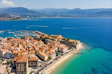 Travel Guide to Ajaccio, Corsica – The Thinking Traveller Ajaccio Corsica, Greek Warrior, Family Villa, Napoleon Bonaparte, Winter Sun, Holiday Villa, New Town, Grand Hotel, Sandy Beaches