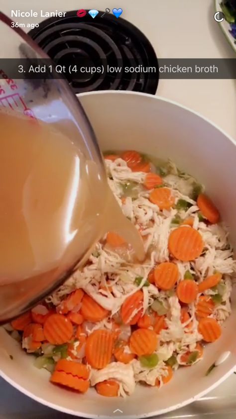 Low Sodium Soup Recipe Healthy, Low Sodium Soup Recipe, Low Sodium Chicken Noodle Soup, Chicken Recipes Low Sodium, Low Sodium Soup, Low Fat Soups, Chicken Noodle Soup Ingredients, Casserole To Freeze, Low Salt Recipes