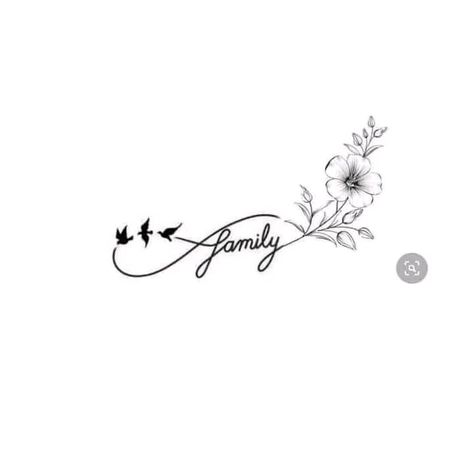 Infinity Tattoo Family, Mom Dad Tattoo Designs, Mum Tattoo, Simple Tattoos For Women, Infinity Tattoo Designs, Family Tattoo Designs, Petit Tattoo, Anklet Tattoos, Foot Tattoos For Women