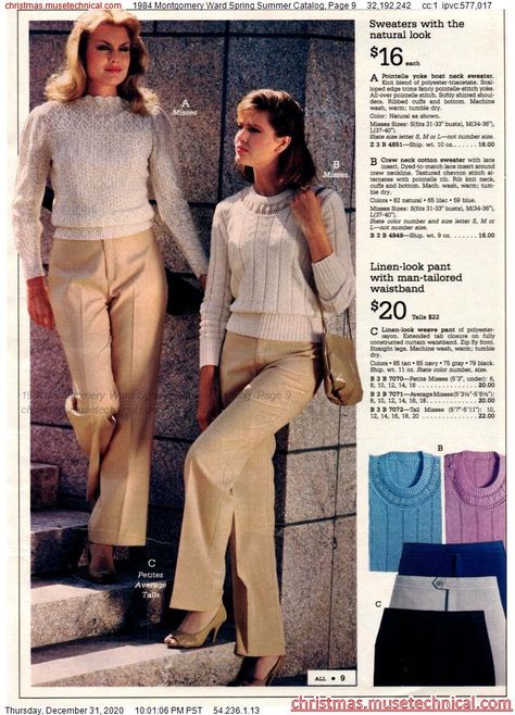 1984 Montgomery Ward Spring Summer Catalog, Page 9 - Christmas Catalogs & Holiday Wishbooks 80s Catalog Fashion, 80s Fashion Catalogue, 1980s Catalog, 80s Catalog, 1984 Fashion, Vintage Rooms, Catalog Fashion, 80s Clothes, Fashion Through The Decades