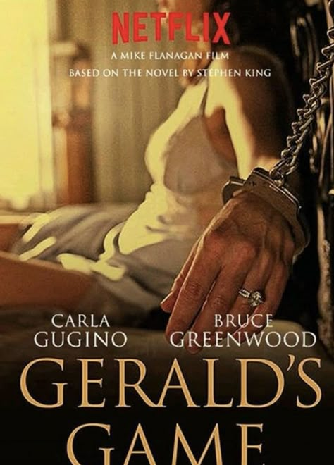 Gerald's Game, Kings Movie, Movies To Watch Teenagers, Netflix Movies To Watch, Night Film, Film Netflix, Carla Gugino, Movie To Watch List, Inspirational Movies