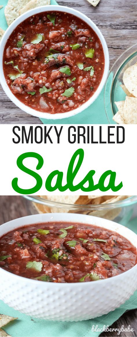 Fire Roasted Tomato Salsa, Smoked Salsa Recipe, Grilled Salsa, Roasted Tomato Salsa Recipe, Smoked Salsa, Tomato Salsa Recipe, Roasted Tomato Salsa, Mexican Flavors, Smoked Recipes