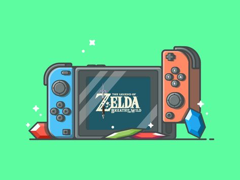 Nintendo switch! 🎮 by catalyst Nintendo Switch Illustration, Nintendo Switch Dibujo, Nintendo Switch Drawing, Nintendo Switch Art, Switch Drawing, Nintendo Switch Zelda, Retro Games Wallpaper, Youtube Rewind, Rainbow Music