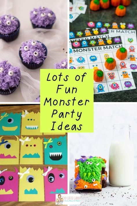 Monster Birthday Party Favors, Monster Birthday Party Games, Monster 2nd Birthday Party, Monster Theme Birthday Party, Monster Party Games, Monster Party Food, Monster Party Ideas, Monster Birthday Party Ideas, Monster Party Decorations