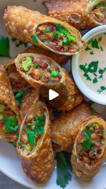 Ashley 🇵🇭 Vegan Recipes on Instagram: "these copycat California Pizza Kitchen avocado club egg rolls are just like I remember 🥲 crispy, cheesy, savory, and paired with a slightly spicy, perfectly creamy chipotle ranch 😮‍💨 the best part? they’re made in the comfort of your own home, so you can make a big batch, store them in the freezer, and prepare them whenever the craving hits 🤝

grab the full recipe linked in my bio, or https://www.eatfigsnotpigs.com/cpk-copycat-avocado-club-egg-rolls-vegan/

👉 don’t forget to like, save, and follow @eat_figs_not_pigs for more easy vegan recipes!

#cpk #avocadoeggrolls #eggrolls #veganeggrolls #californiapizzakitchen #avocadoclubeggrolls" Vegan Egg Rolls, Avocado Egg Rolls, Chipotle Ranch, California Pizza Kitchen, Classic Campers, California Pizza, Summer Boat, Pizza Kitchen, Lake Food Ideas Summer