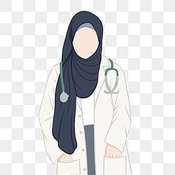 Hijabi Doctor Cartoon, Hospital Clipart, Doctor Clipart, Pastel Background Wallpapers, Medical Tattoo, Dental Office Design Interiors, Medical Quotes, Education Poster Design, Doctor Outfit