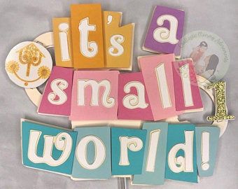 Its a small world first birthday | Etsy Small World Cake, Disneyland Birthday Cake, Disney Party Decor, Small World Birthday Party, Small World Disneyland, Birthday Cale, Disney World Birthday, World Cake, Its A Small World