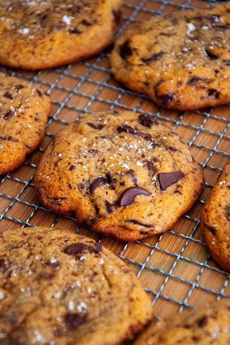 Miso Chocolate Chip Cookies Recipe Miso Chocolate Chip Cookies, Miso Recipe, Soybean Paste, Frozen Cookie Dough, Chocolate Chip Cookies Recipe, White Miso, Sweet And Savory, Brown Butter, Cookies Recipes Chocolate Chip