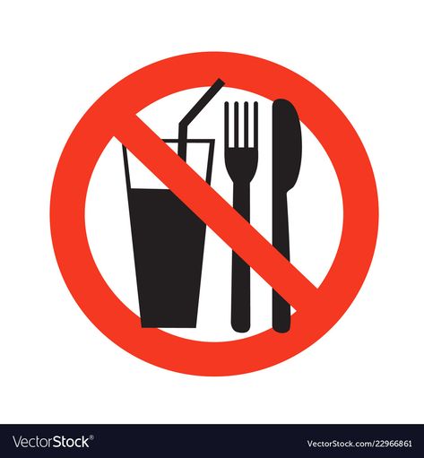 No Eating Or Drinking Sign, No Drinking Sign, Midsize Style, Red Circle, Skin Care Remedies, Organic Skin Care, Adobe Illustrator, White Background, Vector Images