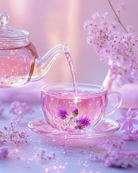 All Pink Room, Cup Of Tea Aesthetic, Tea Party Wallpaper, Purple And Pink Aesthetic, Pink And Purple Aesthetic, Pink Purple Aesthetic, Cute Wallpapers Aesthetic, Aesthetic Tea, Images Emoji