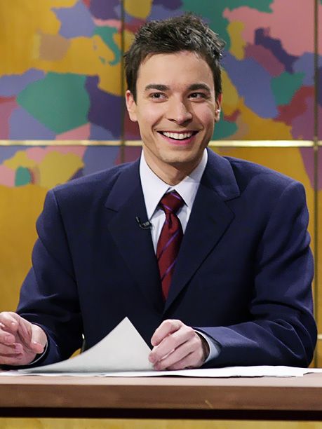 Weekend Update Jimmy. Young Jimmy Fallon, Jimmy Fallon Snl, Laughing Images, Weekend Update, Comedy Tv, Jimmy Fallon, Celebrity Art, Saturday Night Live, Snl