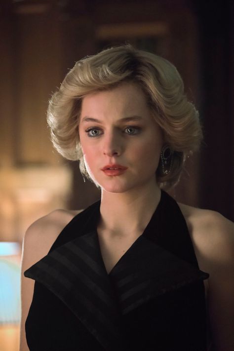 Crown Netflix, The Crown Series, The Crown Season, Emma Corrin, Elizabeth Debicki, Corte Bob, Charles And Diana, Lady Diana Spencer, Diana Spencer