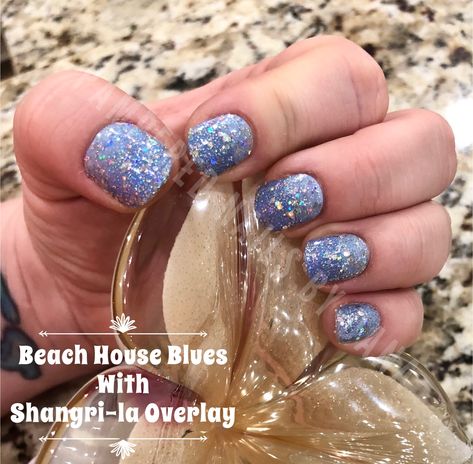 Beach House Blues with Shangri-La overlay Color Street mani by Pampered Nails By Dana pamperednailsbydana.com Color Street Beach House Blues, Reverse French Nails, Easy Nail Designs Summer, Summer Nails Beach, Fun Summer Nails, Bright Summer Nails, Diy Nail Designs, Popular Nails, Summer Nails Colors