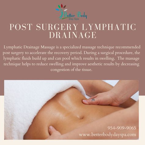 Post Lipo Massage, Post Op Massage, Mommy Makeover Surgery Recovery, Body Surgery, Mommy Makeover Surgery, Lymph Drainage Massage, Massage Quotes, Beauty Therapy Room, Lymph Drainage