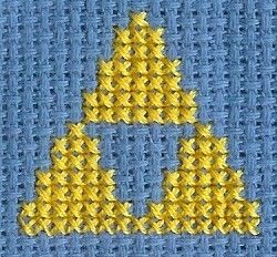 Triforce Triforce Cross Stitch, Triforce Pixel Art, Zelda Pattern, Pixel Grid, Grid Art, Zelda Triforce, Stich Fix, Pixel Pattern, Needle Work