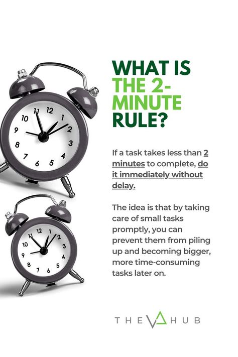 Stop losing 💰 to procrastination! Try the 2-min rule ⬇️ to stay on track. Need extra help? Hire a virtual assistant at thevahub.com or 📞 1-888-923-9323. Boost your focus & productivity! 🚀 #virtualassistant #remotework #TheVAHub #Procrastination #ProductivityTip Hiring Ad, Hire A Virtual Assistant, Virtual Assistant Services, Stay On Track, Skills To Learn, Virtual Assistant, Time Management, Remote Work, Take Care