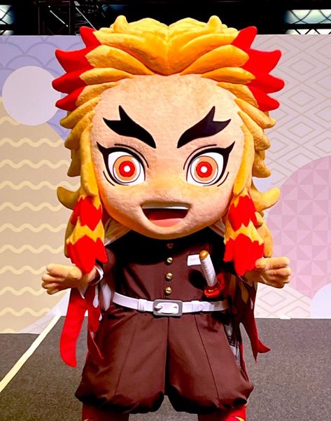 Kny Mascot, Gru Meme, Rengoku Kyojuro, Losing Faith In Humanity, Crochet Design Pattern, Losing Faith, Boku No Hero Academia Funny, Fire Heart, Really Funny Joke