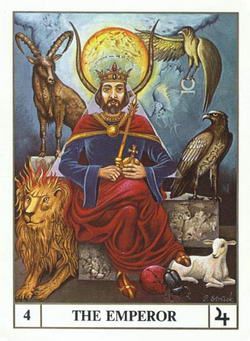 SIMBOLOGÍAS: El Emperador - Arcano IV The Emperor Tarot, Vintage Tarot, Fortune Telling Cards, Major Arcana Cards, Tarot Major Arcana, Tarot Cards Art, Wiccan Spells, Tarot Art, The Emperor