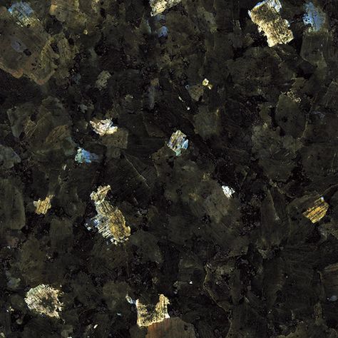 Emerald Pearl Granite Emerald Pearl Granite, Galaxy Granite, Bathroom Vanity Countertops, Granite Colors, Stone Products, Granite Stone, Kitchen Color, Kitchen Redo, Kitchen Cabinet Design