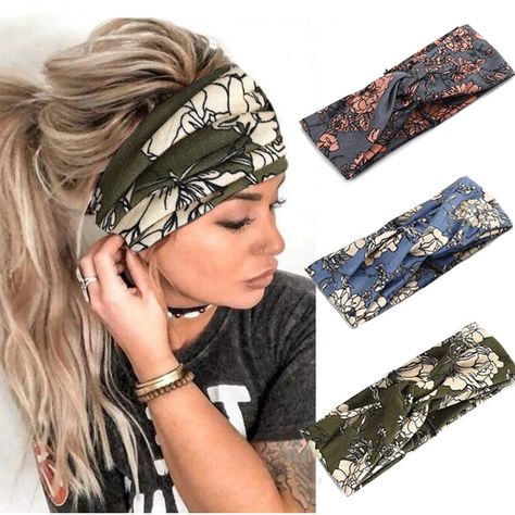 Cute hair accessories for women length-9.4〞(24cm),width-3.5〞(9cm),can be extended to 11.8〞(30cm).3 PCS. Girls fashion items were made of cotton, elastic, soft, breathable and never slipping. Boho Hair Wrap, Sweat Headbands, Leopard Hair, Vintage Headbands, Turban Style, Head Bands, Boho Headband, Hair Wraps, Wide Headband